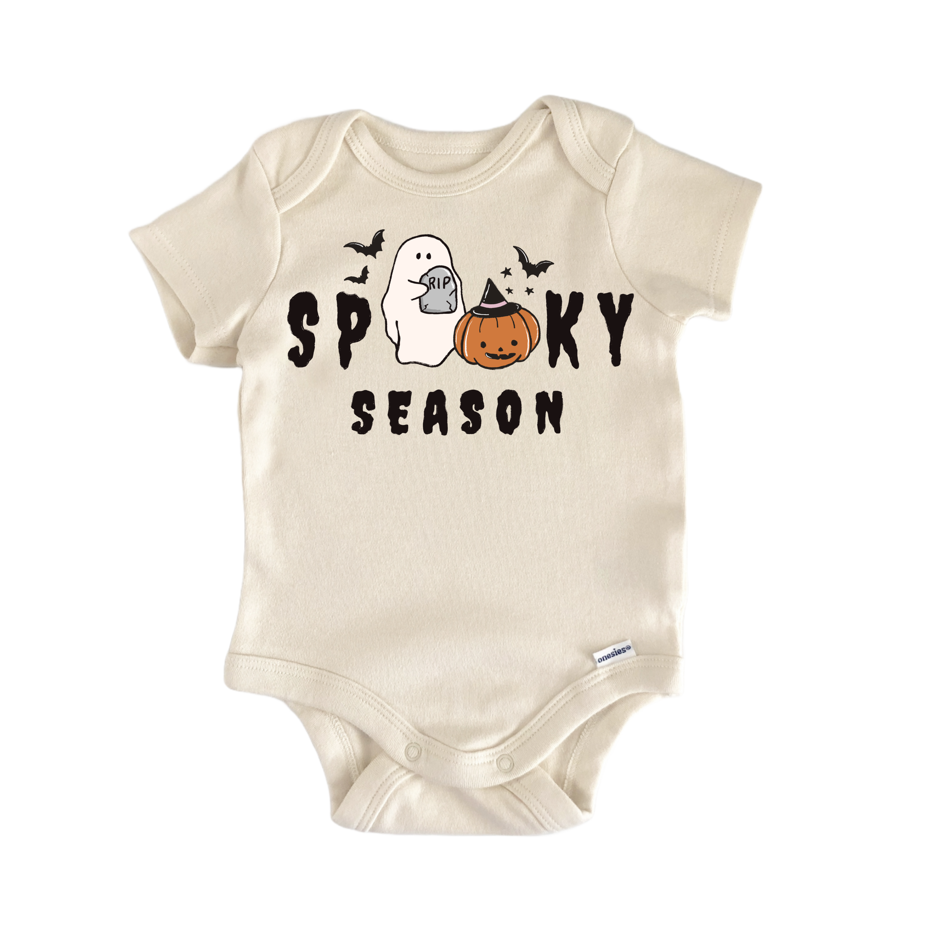 Spooky Season Halloween Ghost - Baby Bodysuit